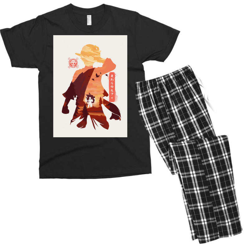 Luffy One Piece 2 Men's T-shirt Pajama Set | Artistshot