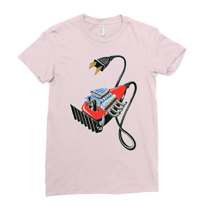 Awesome Clipper Barber Love Ladies Fitted T-Shirt by jubehingline | Artistshot