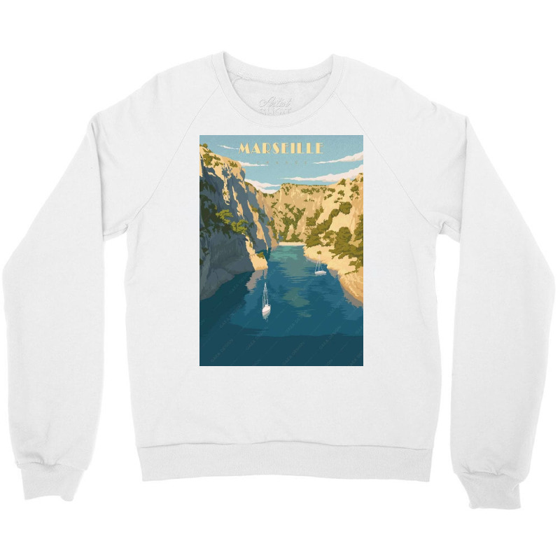 Marseille France Crewneck Sweatshirt | Artistshot