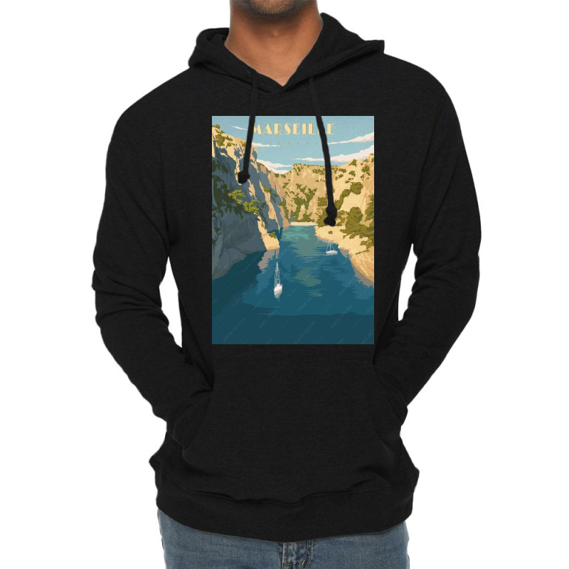 Marseille France Lightweight Hoodie | Artistshot