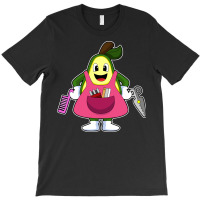 Avocado As Hairdresser With Scissors Comb Funny T-shirt | Artistshot