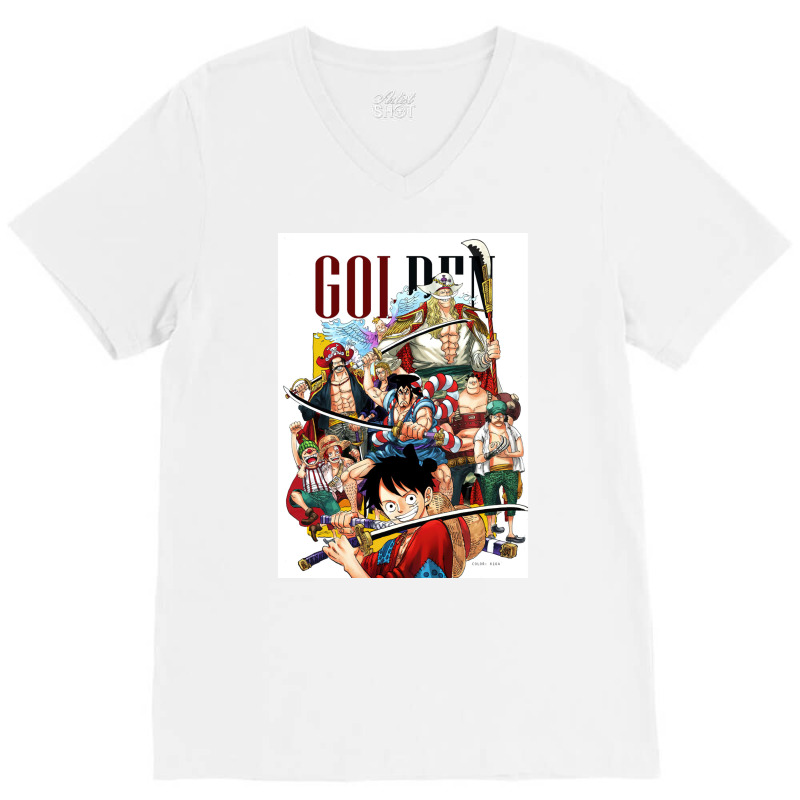 Luffy Roger One Piece V-neck Tee | Artistshot