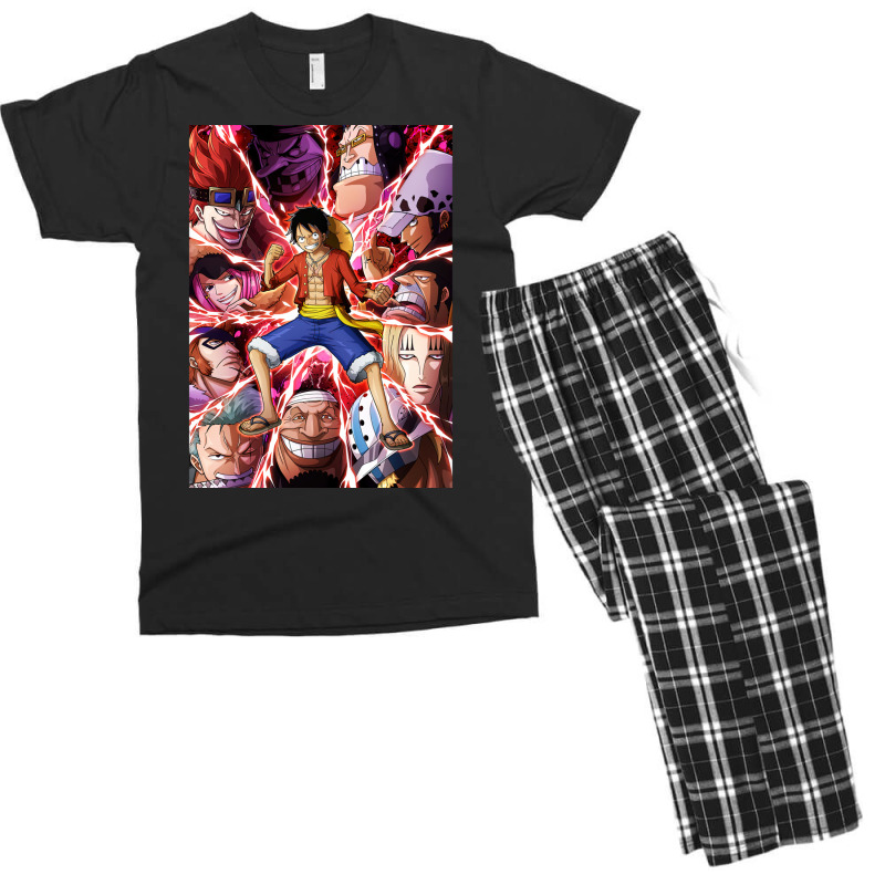 Luffy Supernovas One Piece Men's T-shirt Pajama Set | Artistshot