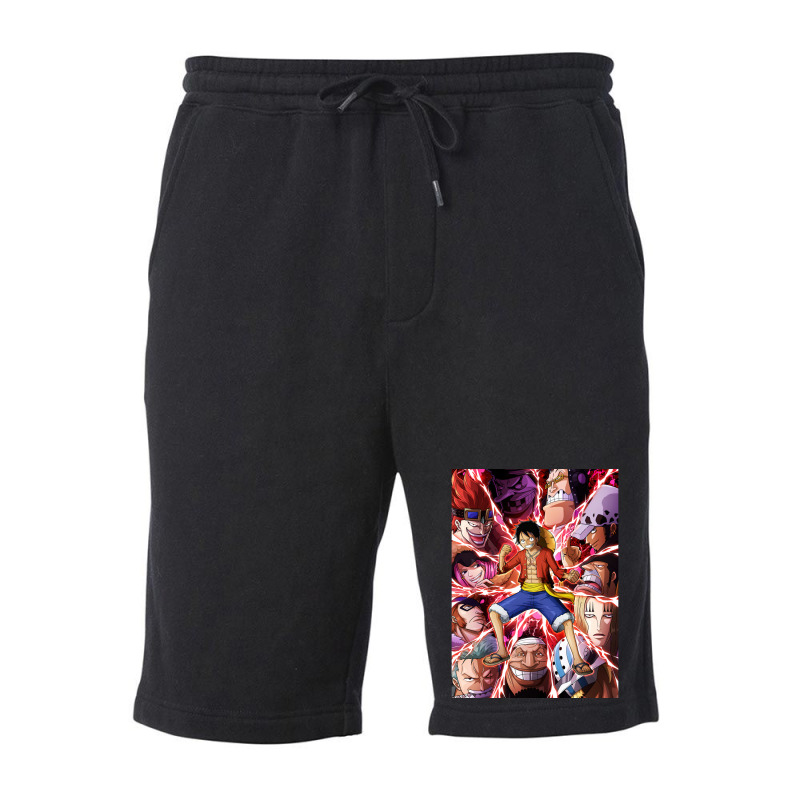 Luffy Supernovas One Piece Fleece Short | Artistshot