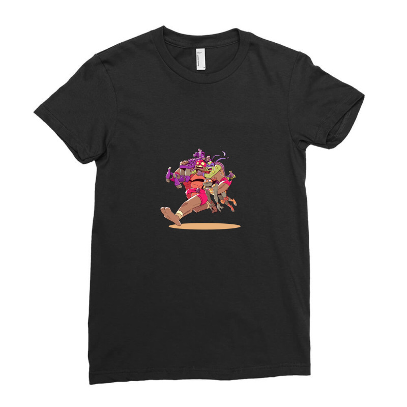 Run Away! Ladies Fitted T-Shirt by FranklinTepper1 | Artistshot