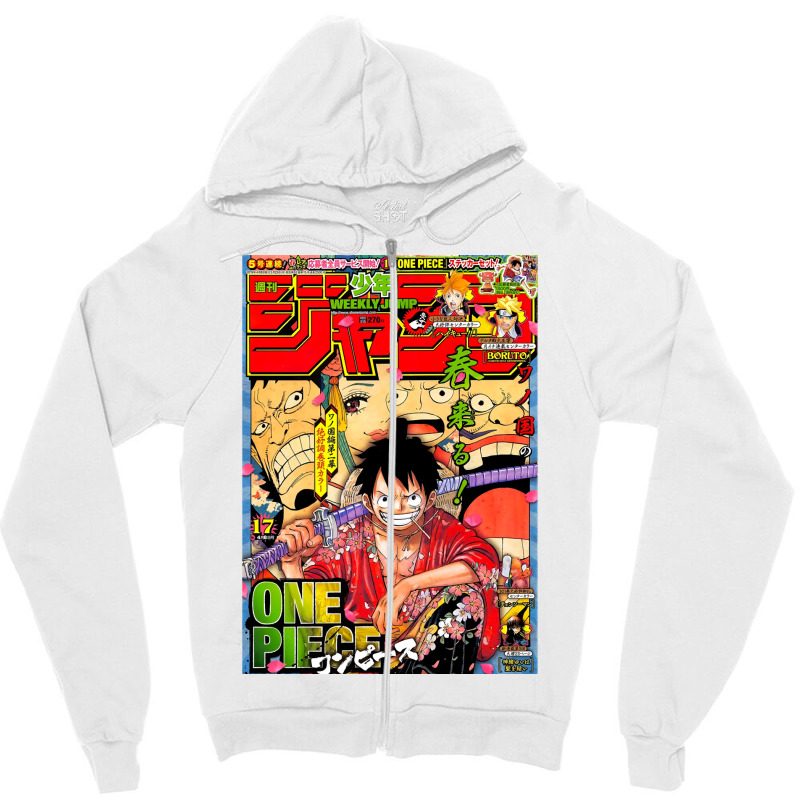 One Piece 5 Zipper Hoodie | Artistshot