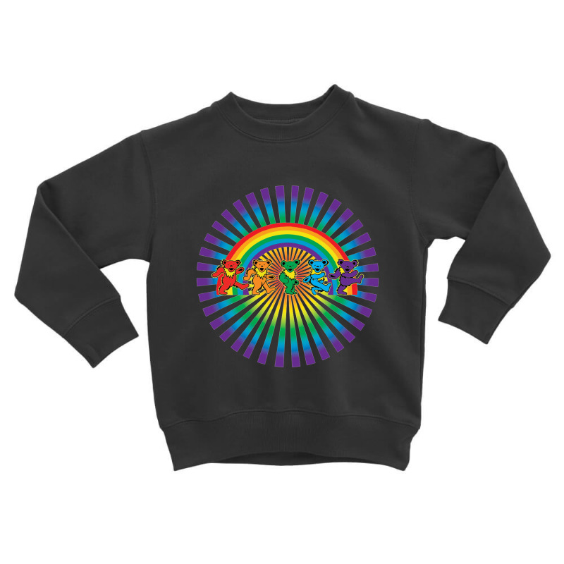 Grateful Rainbow Toddler Sweatshirt | Artistshot