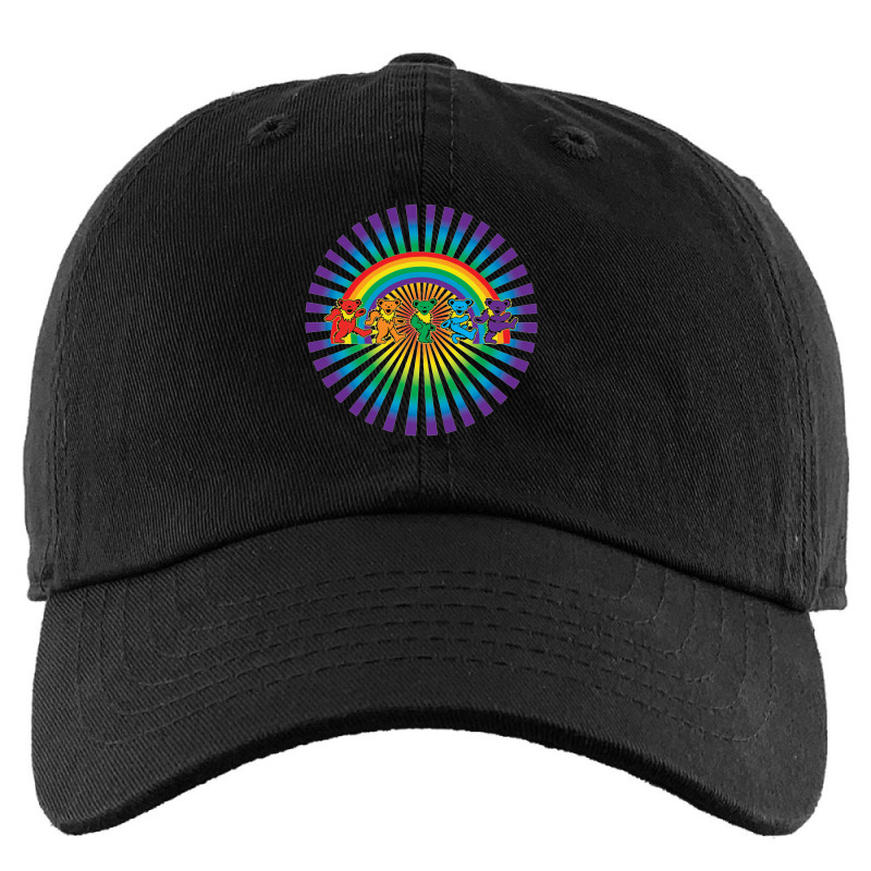 Grateful Rainbow Kids Cap | Artistshot