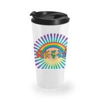 Grateful Rainbow Travel Mug | Artistshot