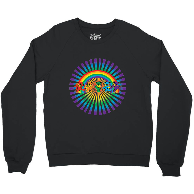 Grateful Rainbow Crewneck Sweatshirt | Artistshot