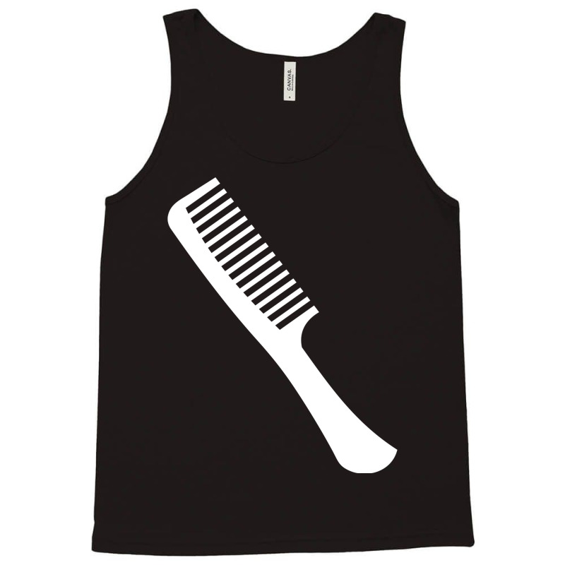 Barber Hairdresser Comb Hair Cutting Funny Tank Top | Artistshot