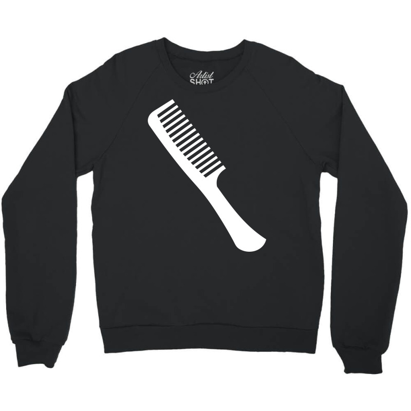 Barber Hairdresser Comb Hair Cutting Funny Crewneck Sweatshirt | Artistshot