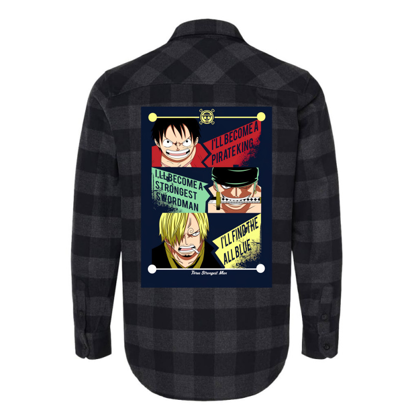 One Piece 8 Flannel Shirt | Artistshot