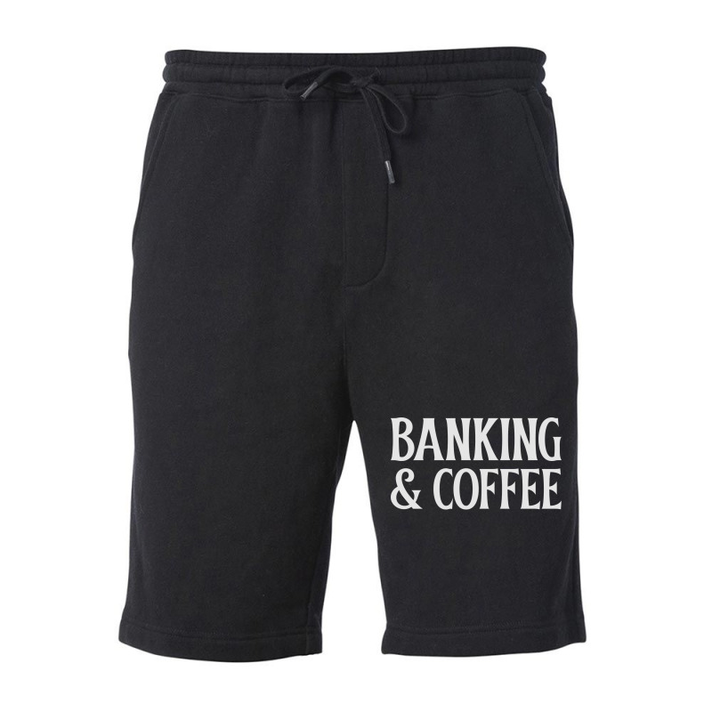 Banking Coffee Green Fleece Short | Artistshot