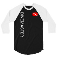 Divemaster 3/4 Sleeve Shirt | Artistshot