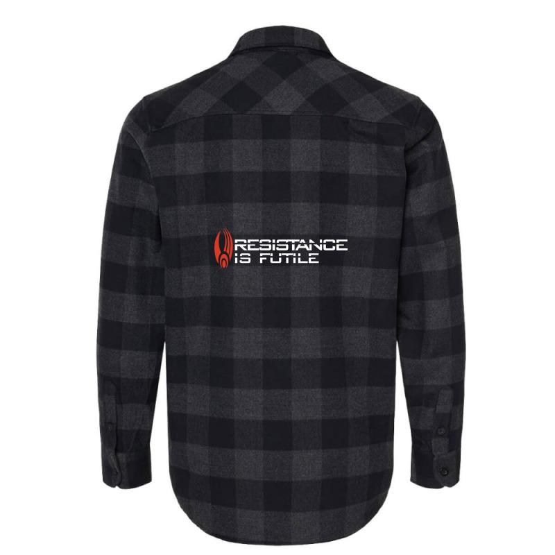 Resistance Is Futile Flannel Shirt | Artistshot