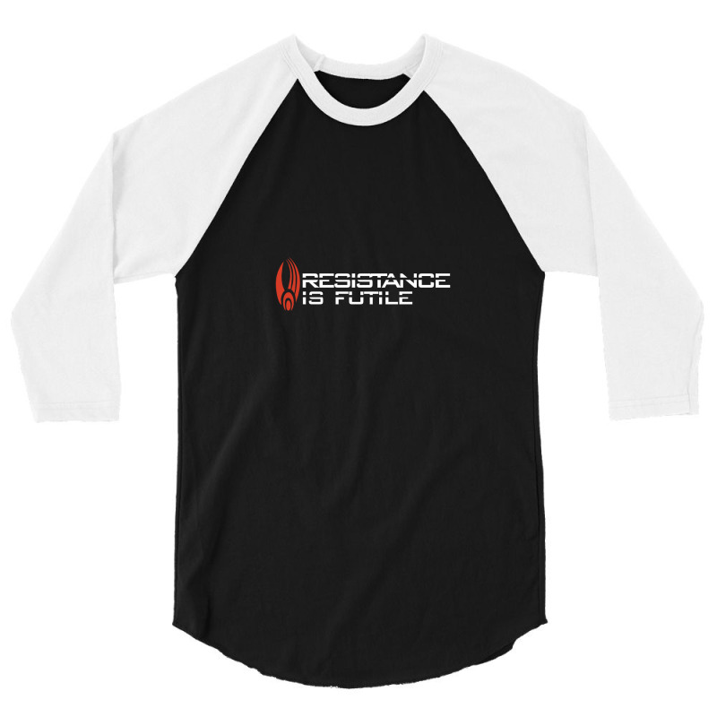 Resistance Is Futile 3/4 Sleeve Shirt | Artistshot