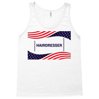 Hairdresser Keeping America Safe Tank Top | Artistshot