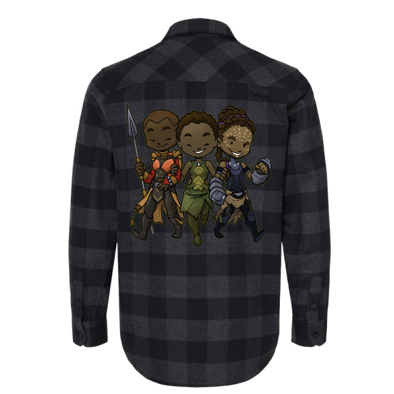 Panther Trio Flannel Shirt | Artistshot