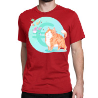 Eurocat Version With Turquoise Background Boy Classic T-shirt | Artistshot