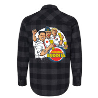 Drinking Buddies Flannel Shirt | Artistshot