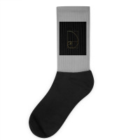 Fibonacci Golden Ratio Gold Spiral Sacred Geometry Socks | Artistshot