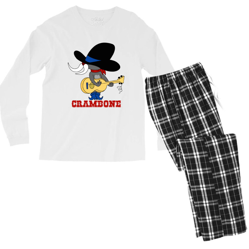 Crambone - Uncle Pecos Men's Long Sleeve Pajama Set | Artistshot