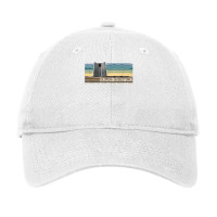 Georgia Guidestones   Depopulation Written In Ston Adjustable Cap | Artistshot