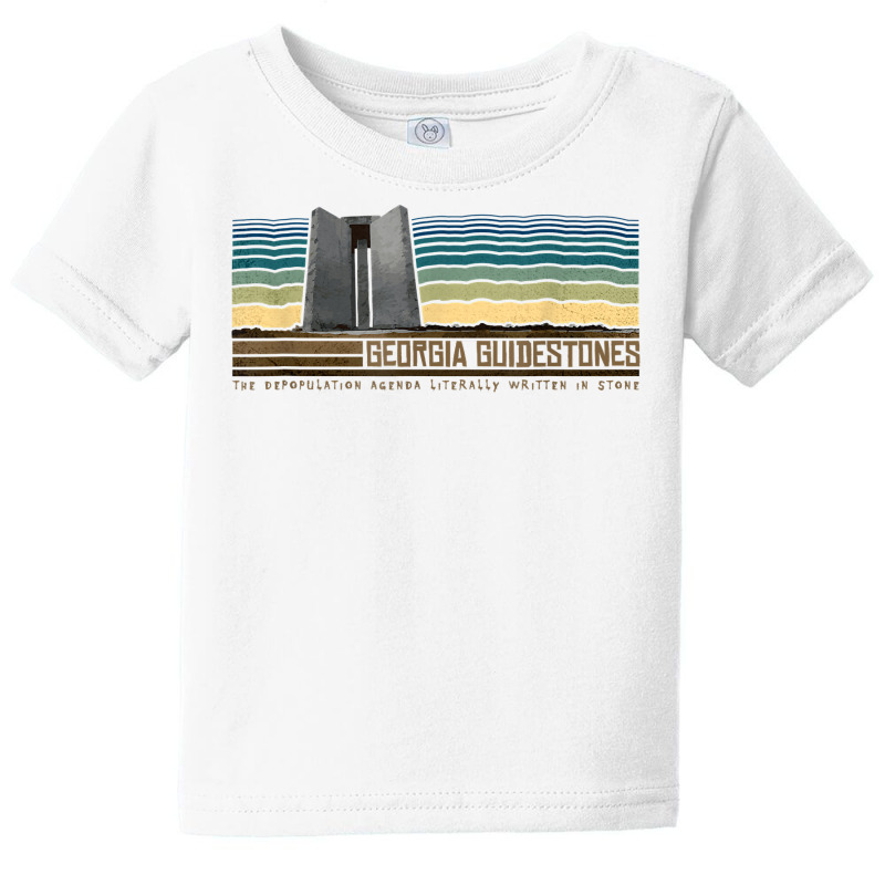 Georgia Guidestones   Depopulation Written In Ston Baby Tee by lacavaps | Artistshot