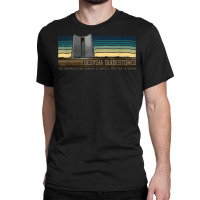 Georgia Guidestones   Depopulation Written In Ston Classic T-shirt | Artistshot