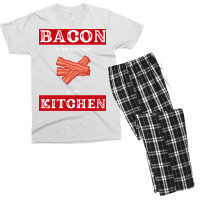 Bacon Is The Duct Tape Of The Kitchen Funny Bbq De Men's T-shirt Pajama Set | Artistshot