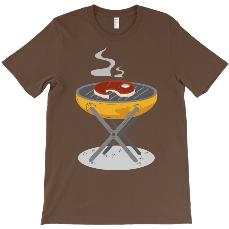 Barbecue Bbq Barbeque Grill Meat Girl Red T-Shirt by strosesimonsf | Artistshot