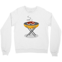 Barbecue Bbq Barbeque Grill Meat Girl Red Crewneck Sweatshirt | Artistshot