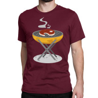 Barbecue Bbq Barbeque Grill Meat Girl Red Classic T-shirt | Artistshot