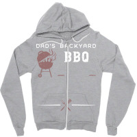 Dads Backyard Bbq Hippie Zipper Hoodie | Artistshot