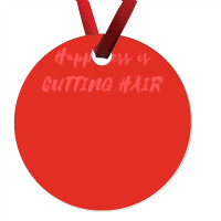 Happiness Is Cutting Hair Girl Ornament | Artistshot