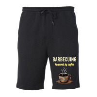 Barbecuing Fueled By Coffee Barbecue Bbq Party Foo Fleece Short | Artistshot