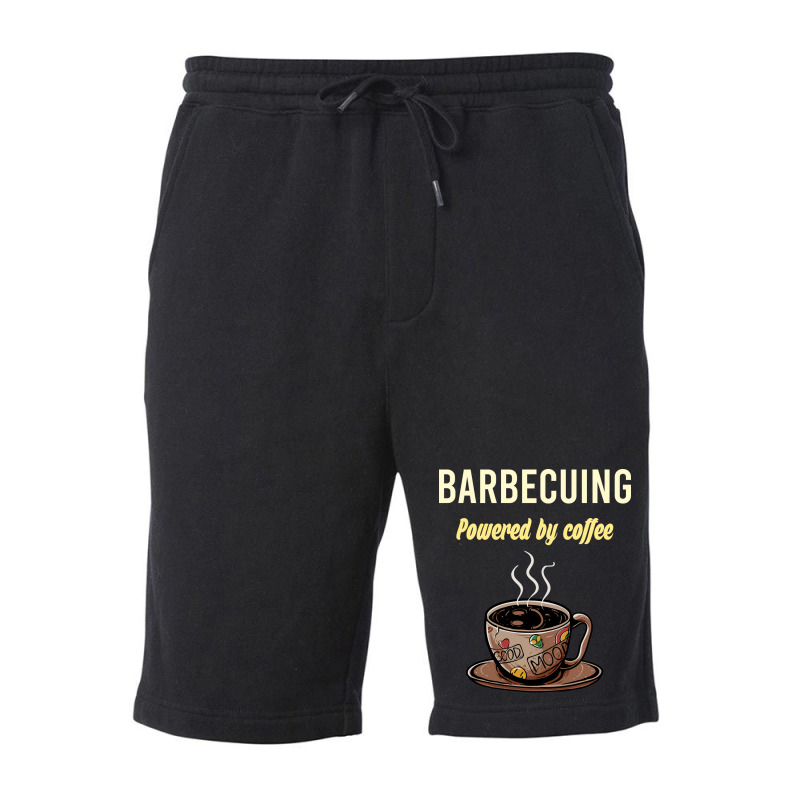 Barbecuing Fueled By Coffee Barbecue Bbq Party Foo Fleece Short by strosesimonsf | Artistshot