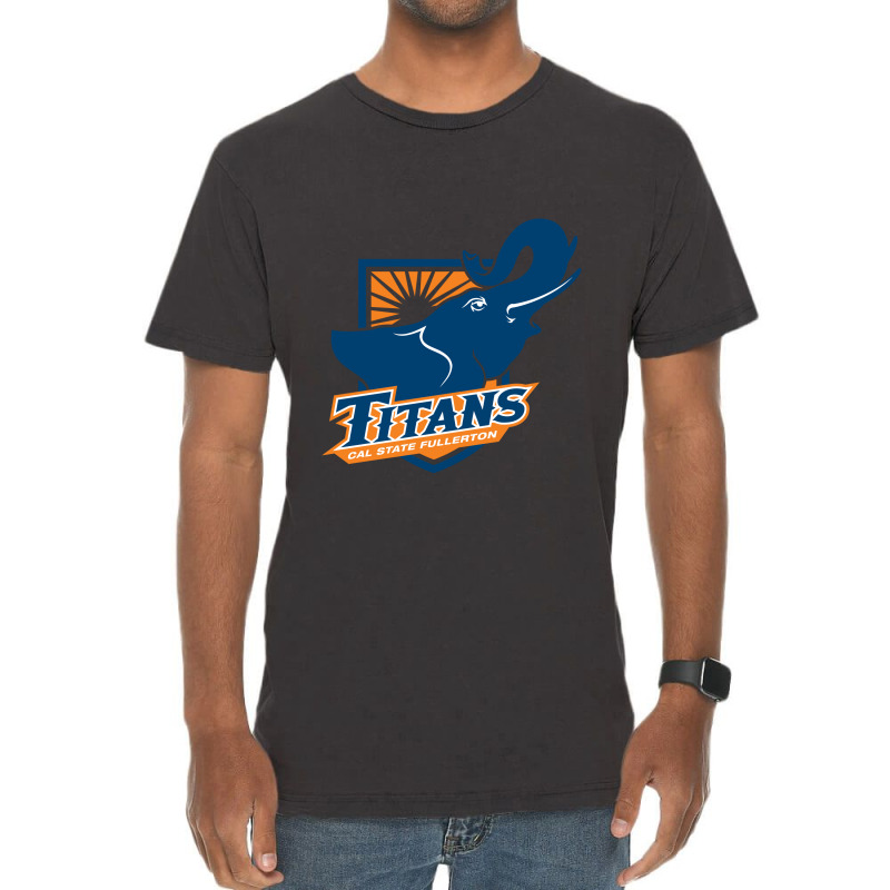 Cal-state-fullerton-titans Vintage T-shirt | Artistshot