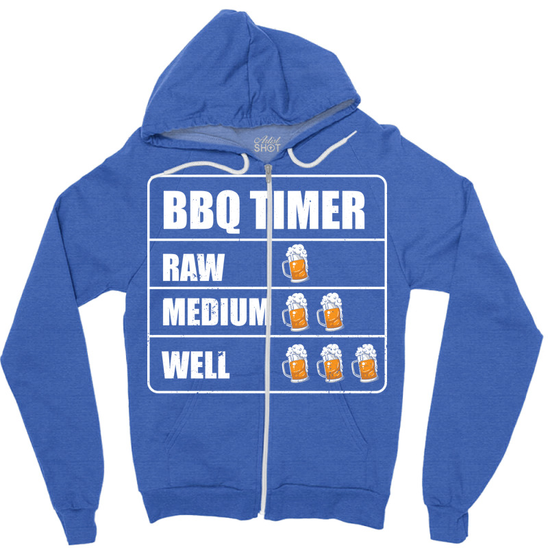 20200715 Bbq Timer Stars Zipper Hoodie by strosesimonsf | Artistshot