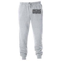 Instant Banker Just Add Coffee 70s Unisex Jogger | Artistshot