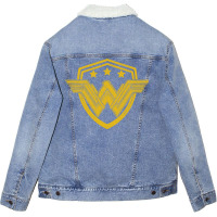 Wondereagle Unisex Sherpa-lined Denim Jacket | Artistshot