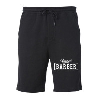 Retired Barber Retirement Girl Fleece Short | Artistshot