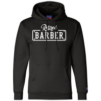 Retired Barber Retirement Girl Champion Hoodie | Artistshot