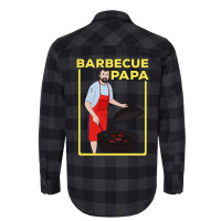 Barbecue Papa Quote Flannel Shirt | Artistshot