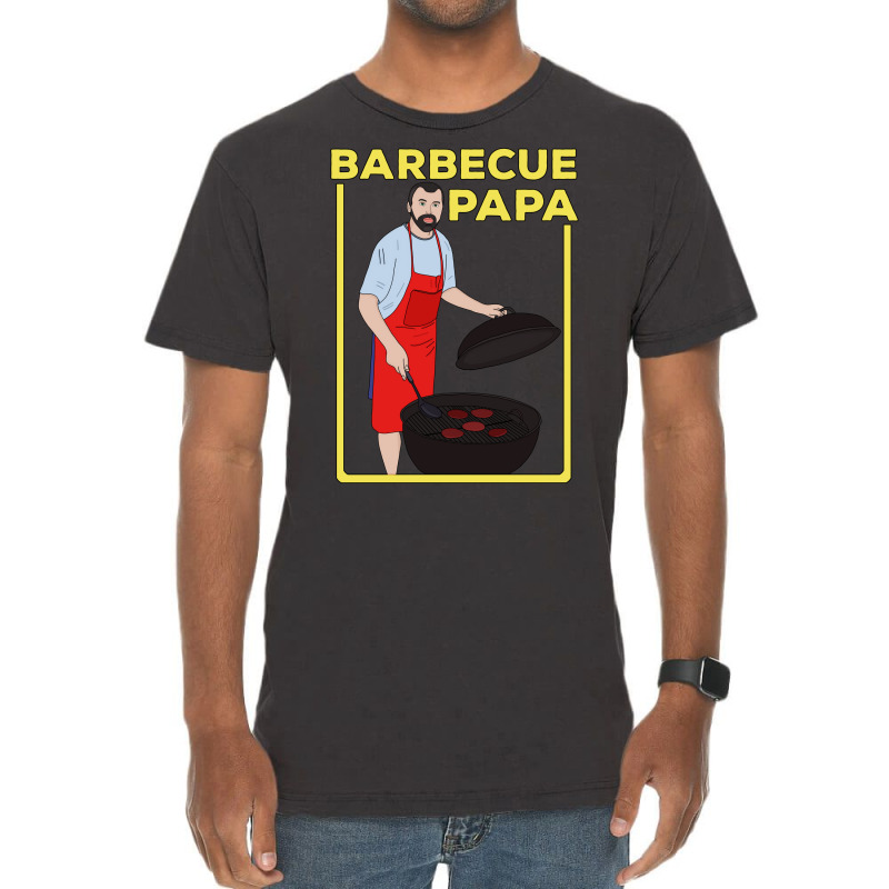 Barbecue Papa Quote Vintage T-Shirt by strosesimonsf | Artistshot