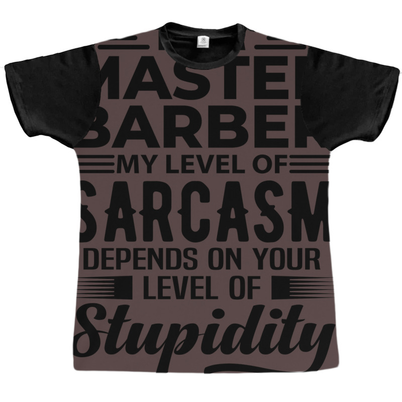 Im A Master Barber Hipster Graphic T-shirt | Artistshot