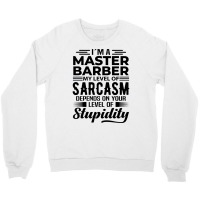 Im A Master Barber Hipster Crewneck Sweatshirt | Artistshot