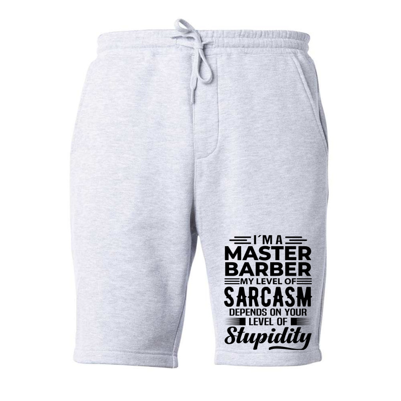 Im A Master Barber Hipster Fleece Short | Artistshot