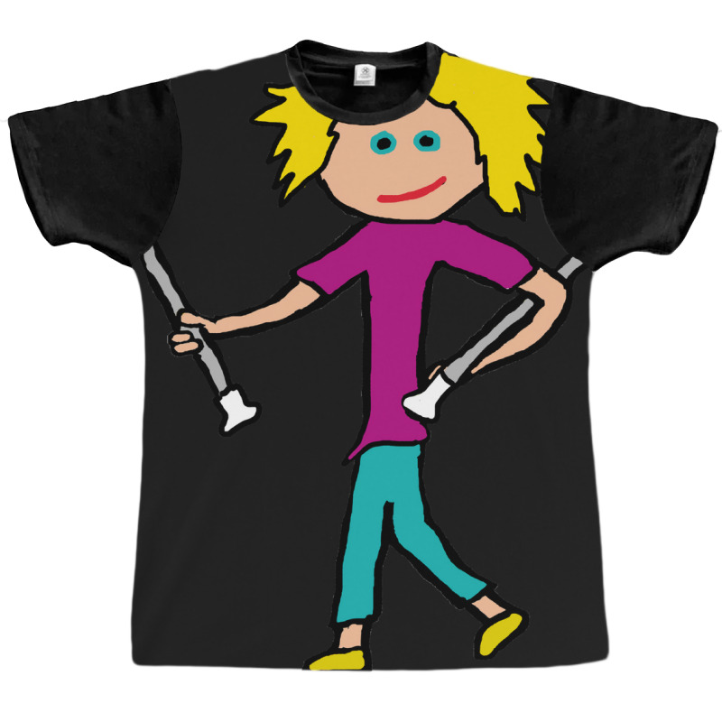 Baton Twirling Love Graphic T-shirt by strosesimonsf | Artistshot